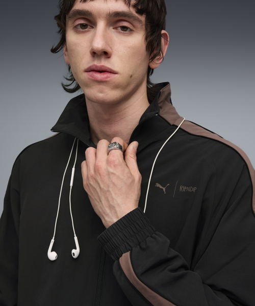 Оверсайз трек-топ PUMA X RIPNDIP T7 - Black / 632418-01