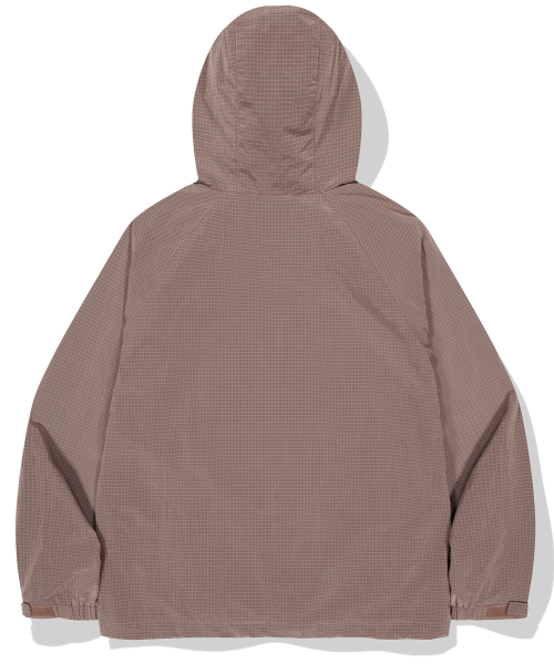 444 Logo Highneck Utility Anorak - розовый