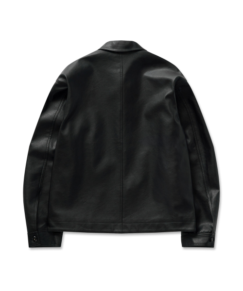 Welt Pocket искусственная кожа куртка 8(Black)