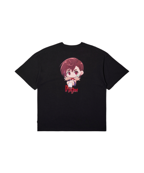 Dandadan Momo SD T-Shirts чёрный