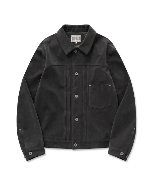 Suede Trucker куртка 10(Charcoal)