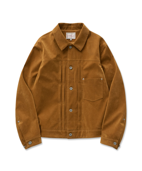 Suede Trucker куртка 10(Mustard)