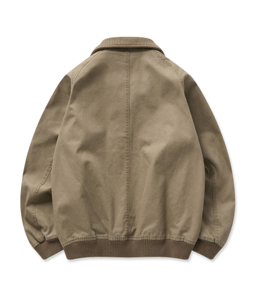 Washed хлопок Tanker куртка 13(Beige)
