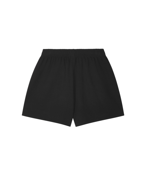 Женские спортивные шорты с кантом 3/4, Black