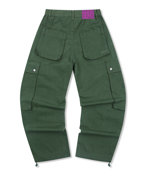 GP172 свободный карго елочка хлопок брюки (OLIVE)