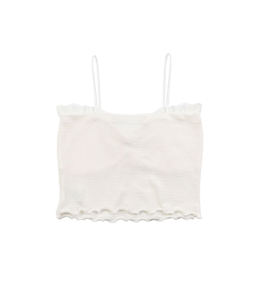 lace top warmer set - ivory