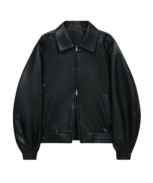 Кожаная куртка-блузон 87-STAN235 Standard Hunting Black