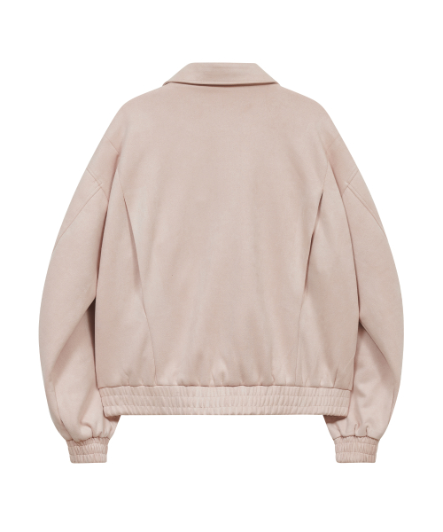Замшевый бомбер 87-STAN236 Standard Hunting Pink