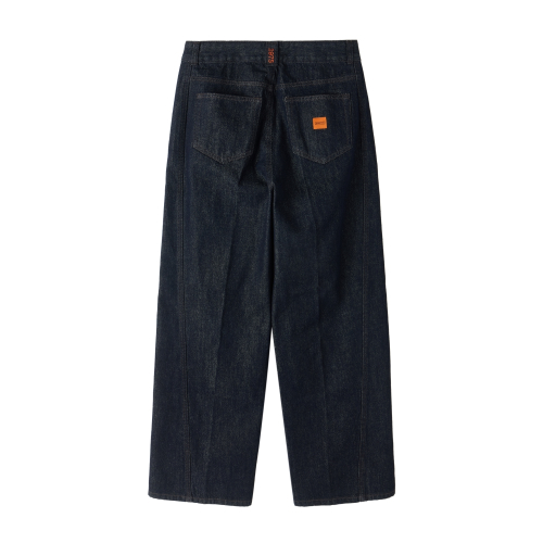 W 1975 широкий деним TROUSERS - INDIGO (P253WDP461)