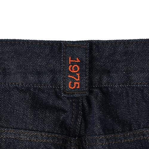 W 1975 широкий деним TROUSERS - INDIGO (P253WDP461)