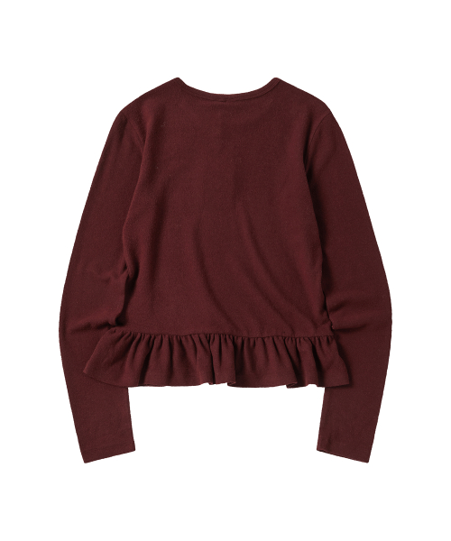 W FRILL майка [WINE]