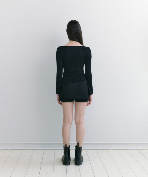 Lin кардиган-сет (Black)