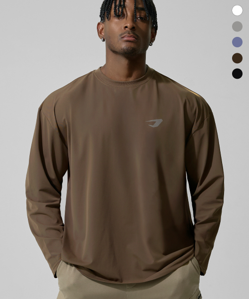 Лонгслив оверсайз Air Stretch вафельный_5color