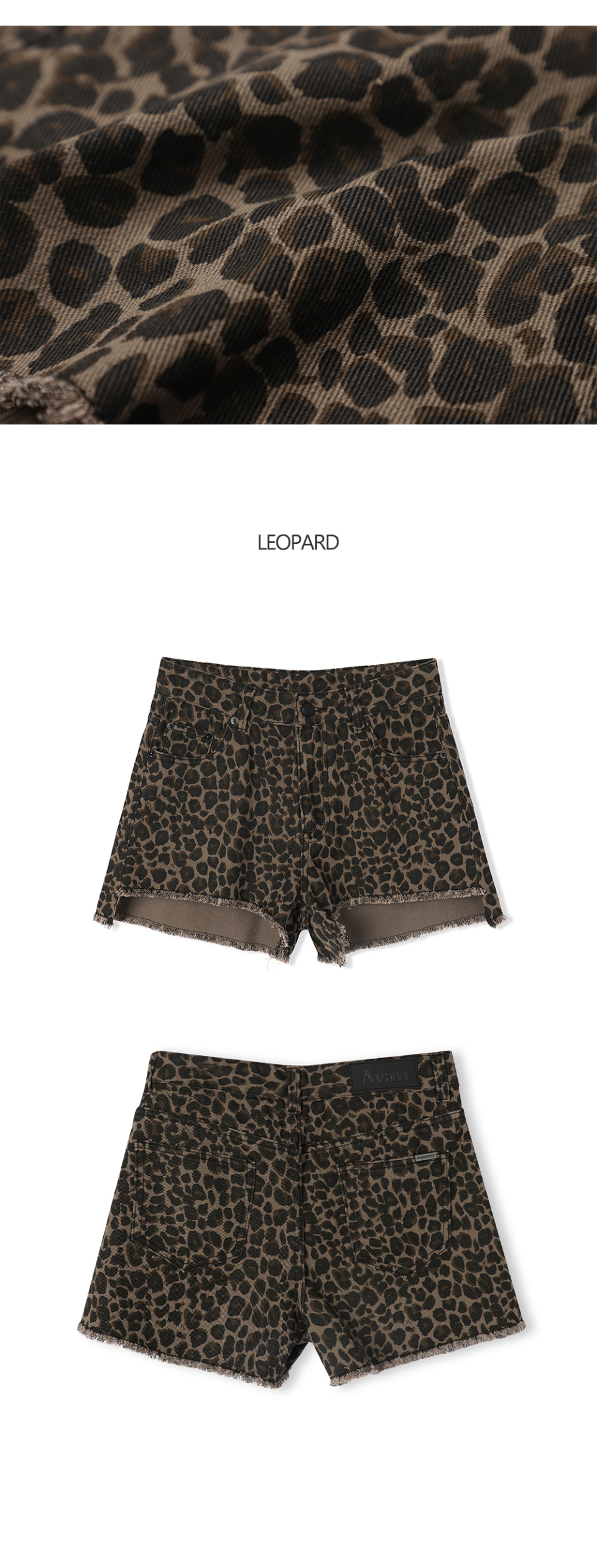 【Avandress】Rough Damage Denim Shorts LEOPARD MUSINSA | AVANDRESS Rough Damage Denim Shorts LEOPARD