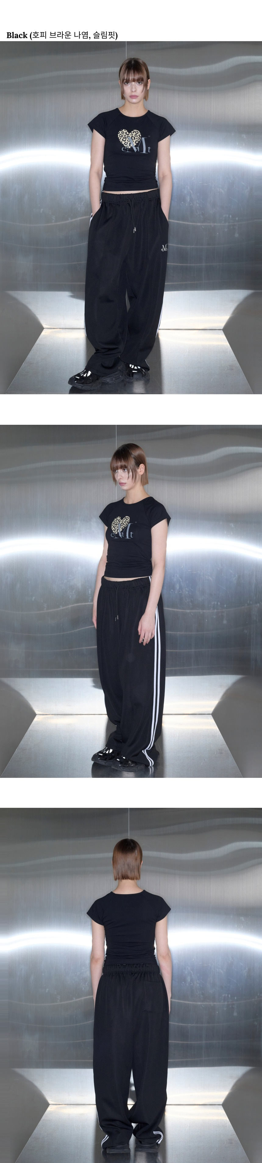 MUSINSA公式 | MUCENT Sierra Hopi Heart Short Sleeve Tee