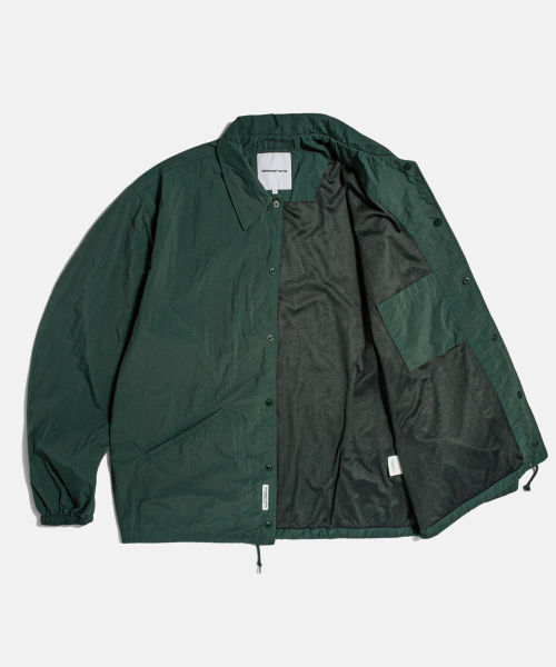 светлый Coach куртка Dark Green