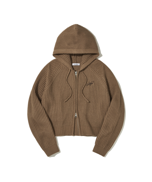 Кроп-худи на молнии Love Script (трикотаж, 3 colors)