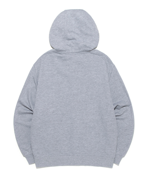 Small Twitch Logo Hooded молния-куртка на молнии серый