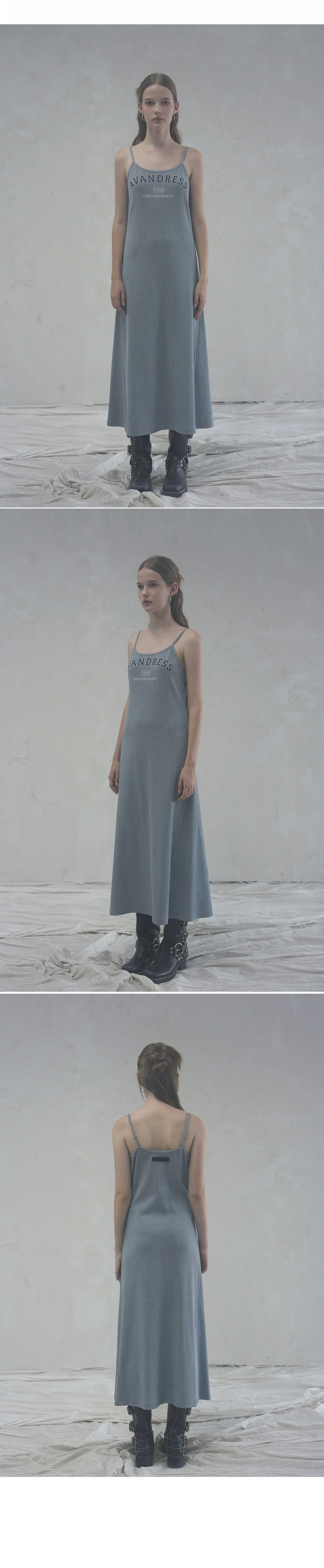 MUSINSA | AVANDRESS Vintage Sleeveless Dress - 4COL