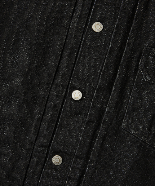 SELVEDGE деним 1ST JACKET_BLACK