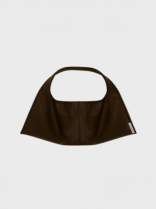 Flow arc shoulder сумка коричневая