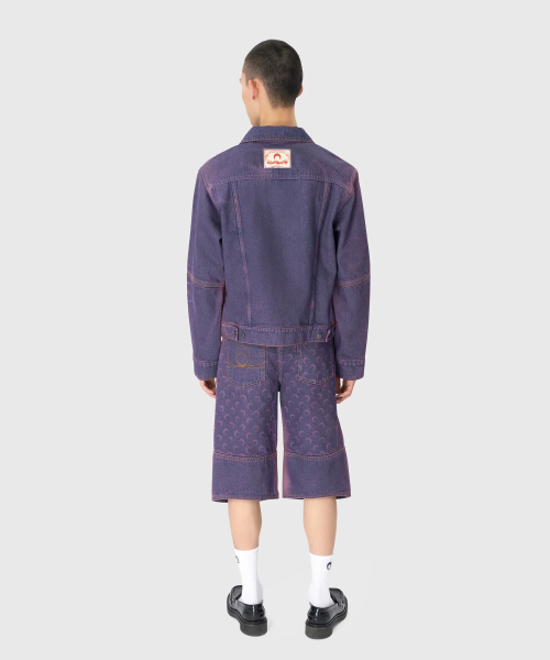 (M) Джинсовка MOON LASER DENIM TRUCKER JACKET PU20 Lavender