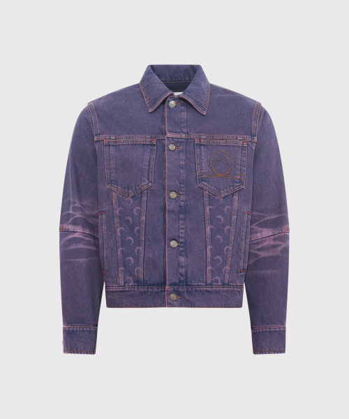 (M) Джинсовка MOON LASER DENIM TRUCKER JACKET PU20 Lavender
