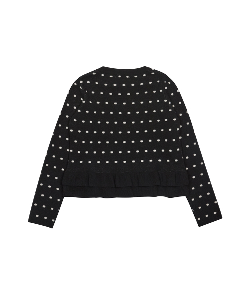 GT DOT FRILL кардиган(черная)