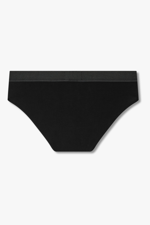 EMPORIO ARMANI UNDERWEAR Мужские нейлоновые брифы Black 0815311018