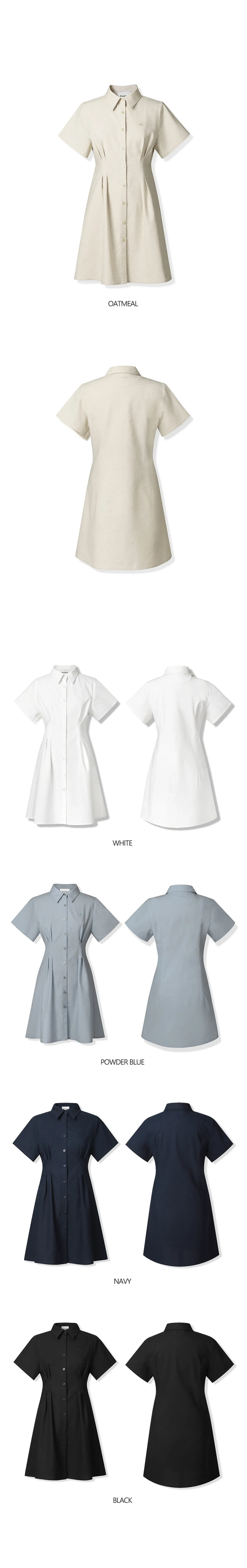 AVANDRESS★男女兼用★French Linen Slim Shirt Dress - 5COL AVANDRESS☆男女兼用☆French Linen Slim Shirt Dress - 5COL