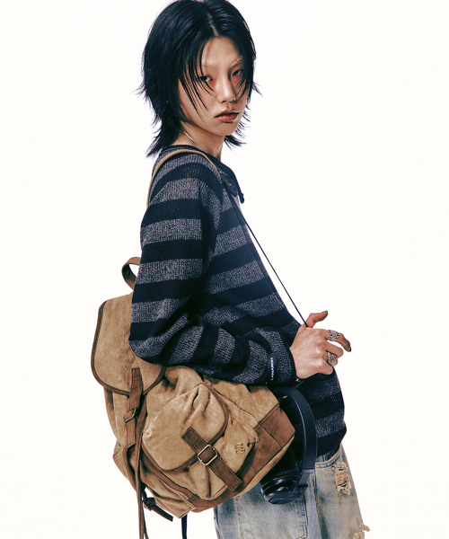 [6115] Archivist замша Utility Backpack
