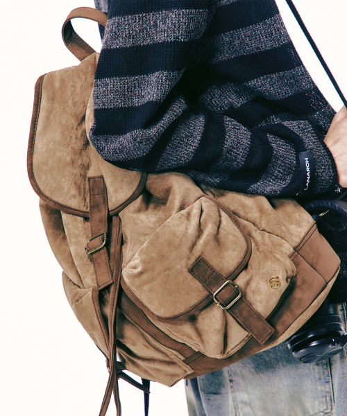 [6115] Archivist замша Utility Backpack