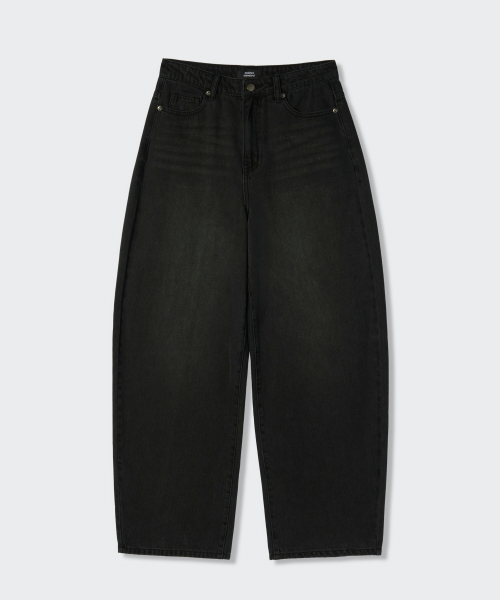 Женские джинсы Curved (Washed Black)