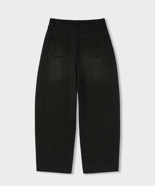 Женские джинсы Curved (Washed Black)