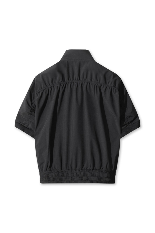 Women Woven set-куртка на молнии half Vest WWVAA25602BKX