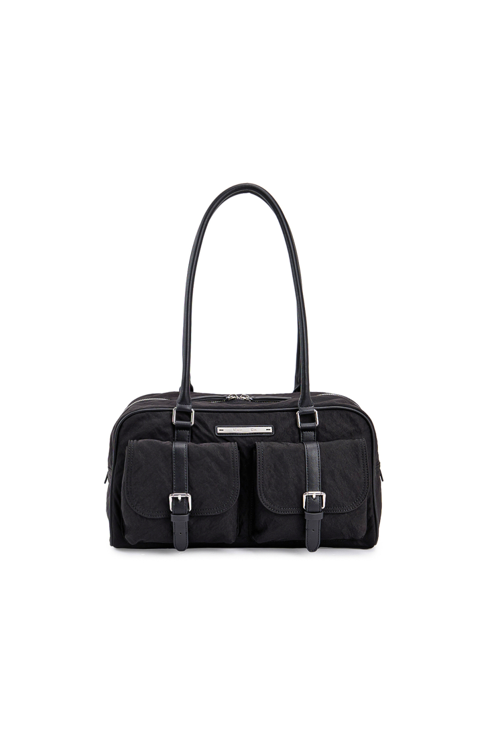 MATINKIM ダブルポケット 2way bag BLACK MUSINSA公式 | MATIN KIM DOUBLE POCKET TWO WAY BAG IN BLACK