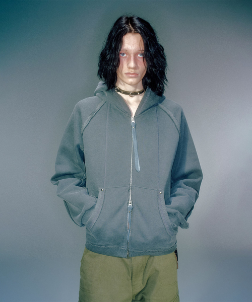 DIAS INSIDE-OUT HOOD ZIP-UP (3COLOR)