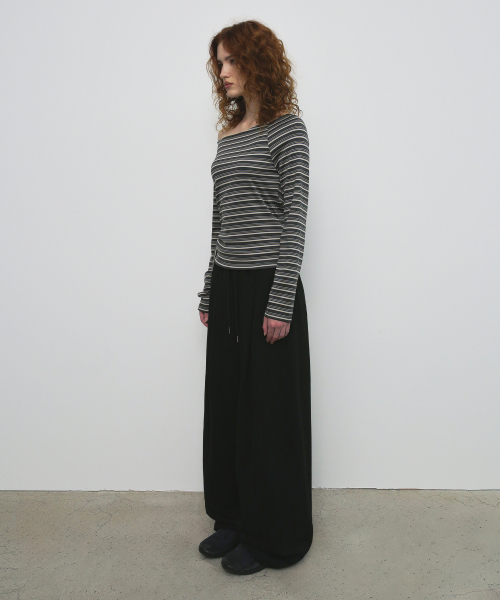 OVERFIT SWEAT PANTS_чёрный