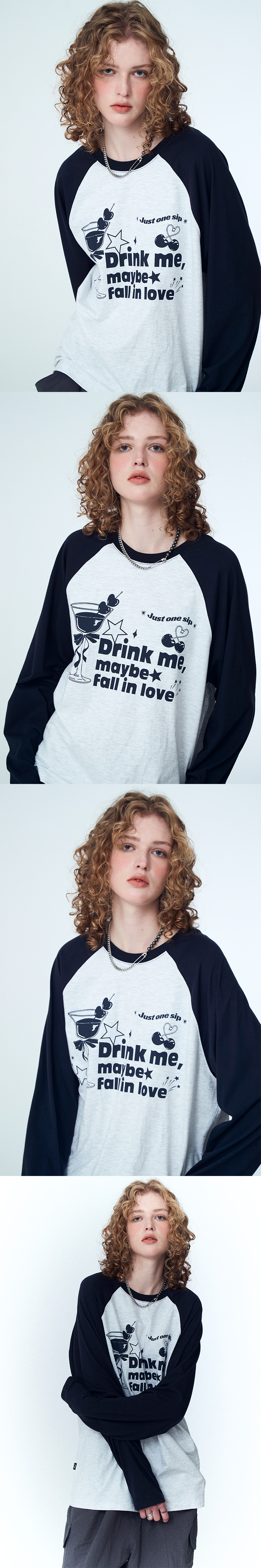 CHERRY RAGLAN LONG SLEEVE