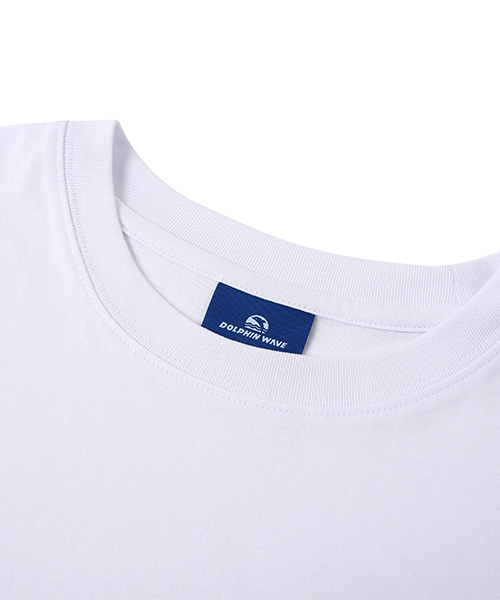 [2PACK] Свитшот с вышивкой Dolphin 16s WHITE и MELANGE GRAY