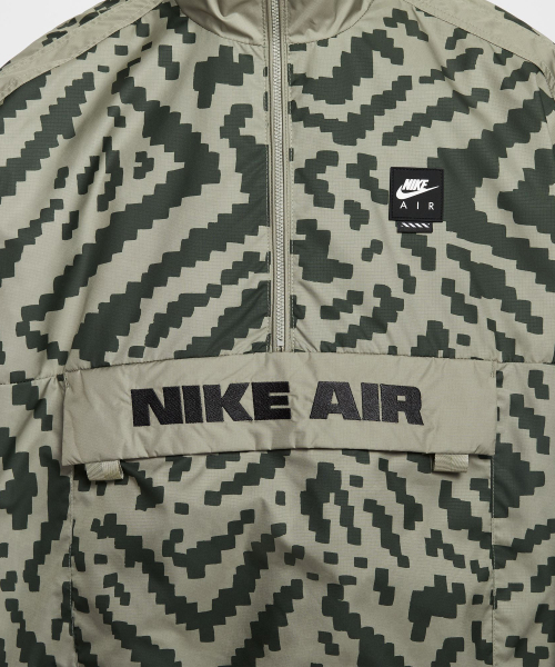 Nike Air Мужской джемпер на полмолнии — Light Army / HV0879-320