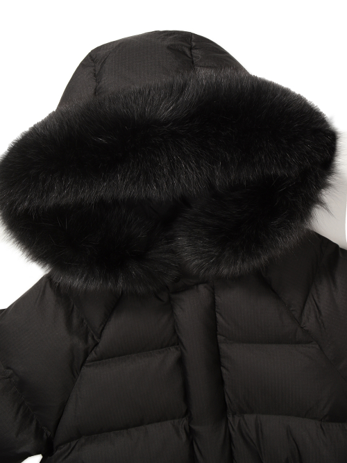 GOLDEN K95 BAGEL FOX LONG W_Black