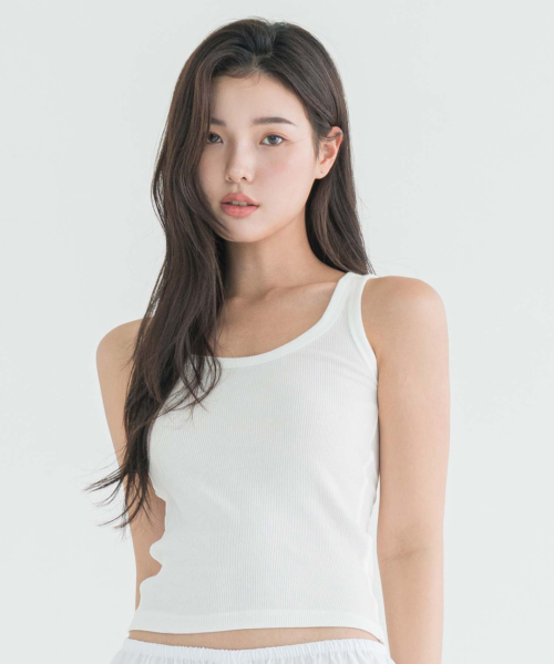 Minimal Garments Ribbed Tank Top_6colors