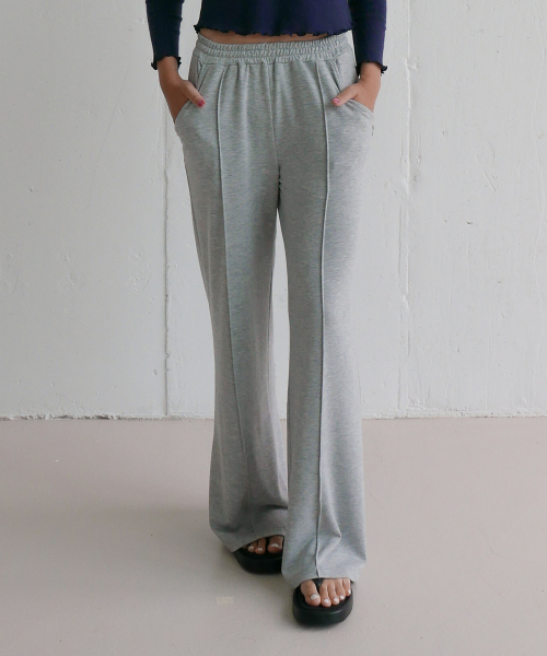 D. BASIC INFINITE PINTUCK PANTS - 3 COLOR