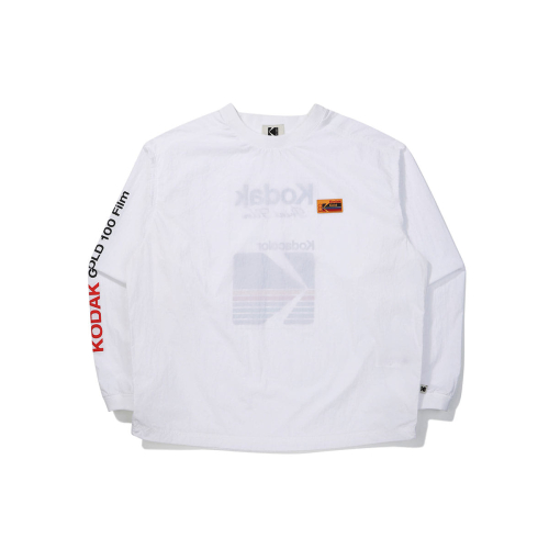 Легкая куртка Rainbow Woven с длинным рукавом WHITE