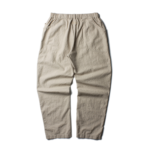 COTTON LINEN DOMINGO PANTS [WASHED BEIGE]