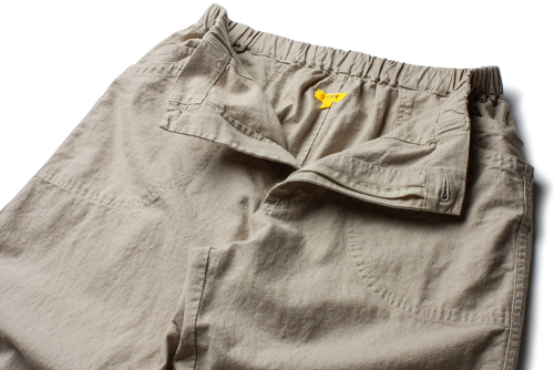 COTTON LINEN DOMINGO PANTS [WASHED BEIGE]