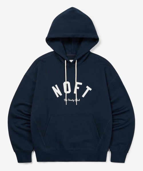Классическое худи с патчем NOFT [Navy]