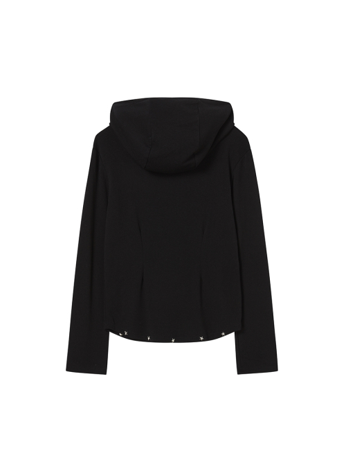 STUD HOODIE чёрный