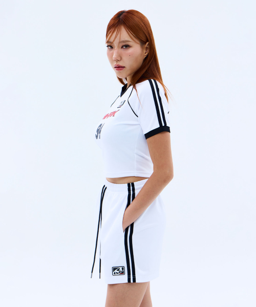 Женские футбольные шорты-джерси 94 (WHITE)